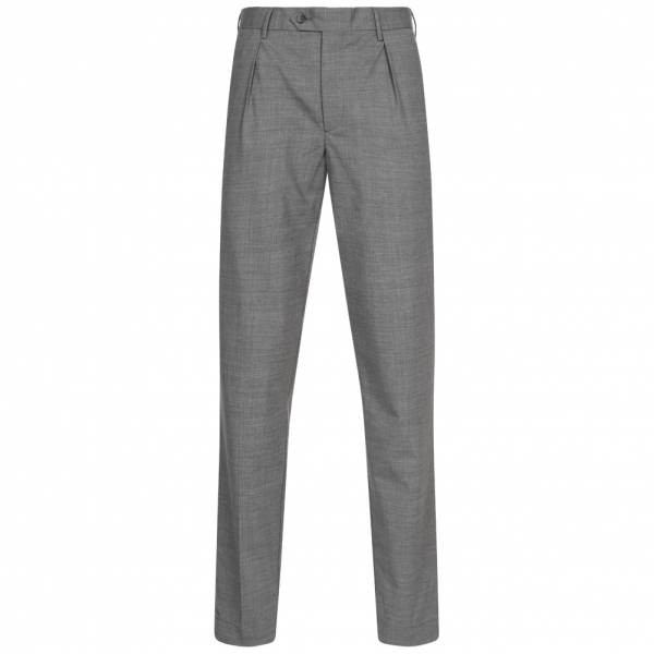 Hackett London Pleated Tropical Hommes Pantalon en laine HM211930-9GY