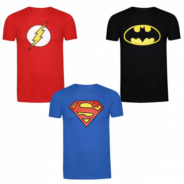 Komiksy DC Superman Batman Flash Dzieci T-shirt 3-pak GBBTS133MUL