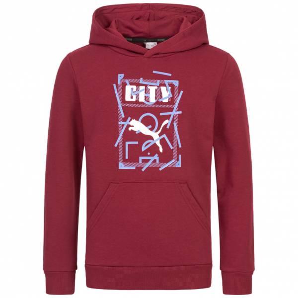 Manchester City PUMA Hoodie Dzieci Bluza z kapturem 756121-26