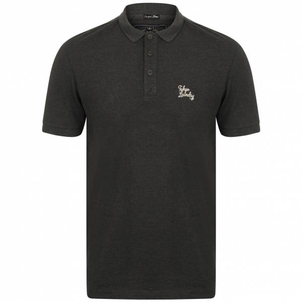 Tokyo Laundry Kuusamo Hommes Polo 1X11517A charbon