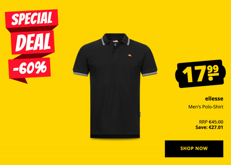 ellesse Men's Polo-Shirt only 17,99 €!