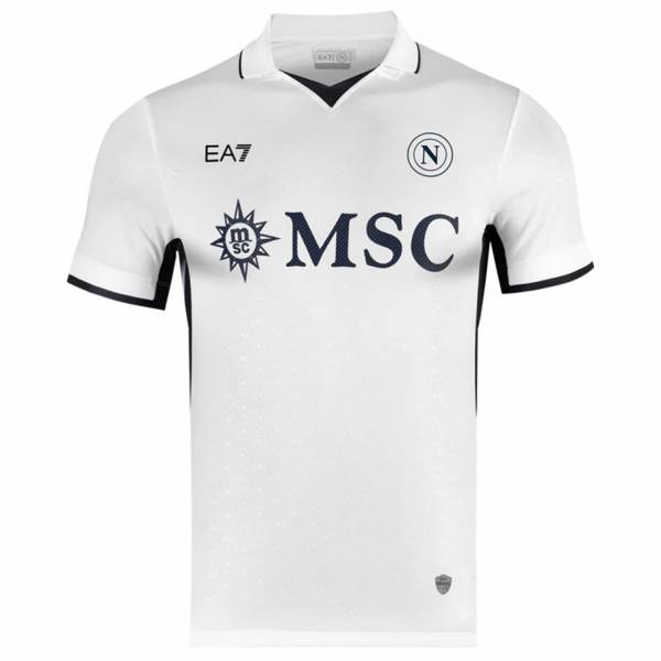 SSC Napoli EA7 Emporio Armani Authentic Uomo Maglia per la trasferta EASSCN25G03