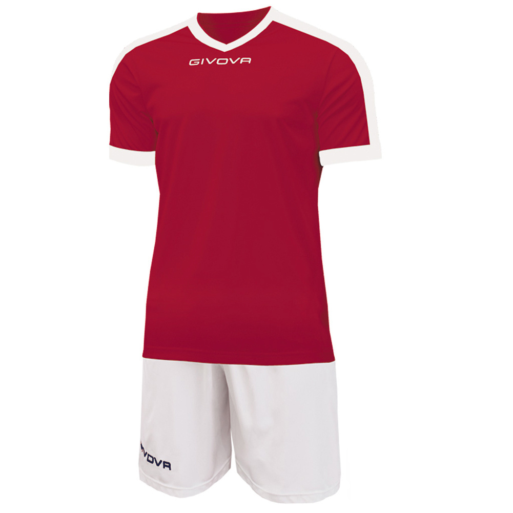 Givova Kit Revolution Fußball Trikot Mit Shorts Blau Navy