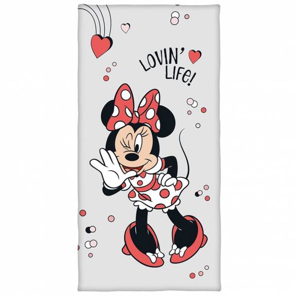 Asciugamano da bagno Minnie Mouse Disney 140 x 70 cm 6199202515