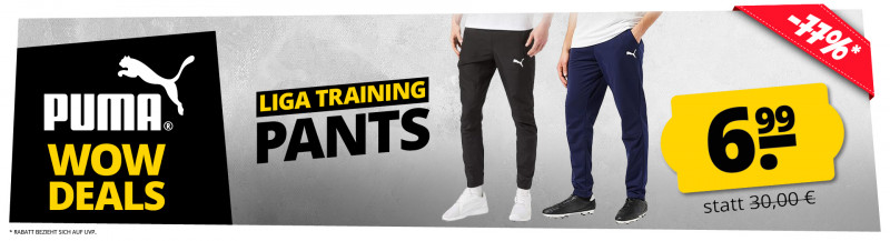 PUMA WOW Deal Liga Pants nur 6,99 €
