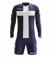 Zeus Kit Croce Herren Trikot-Set blu/bianco