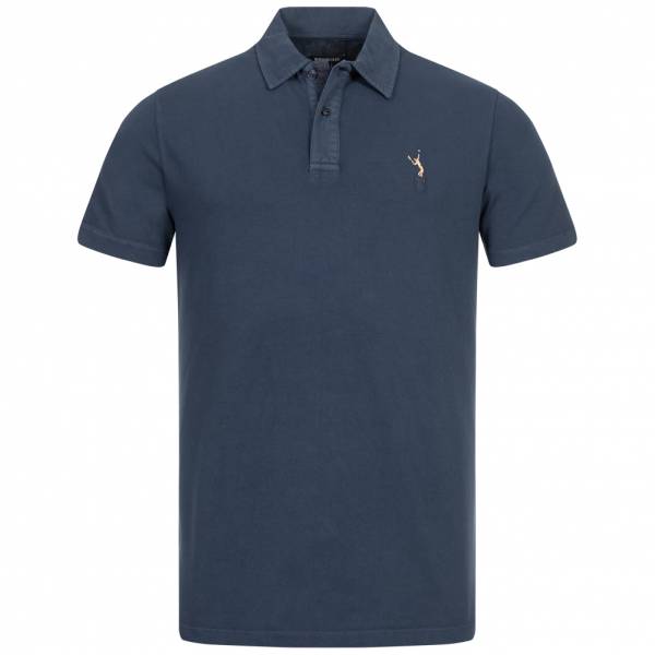 BORIS BECKER Benjamin Mężczyźni Koszulka polo premium 21WBBMSSP00001-NAVY