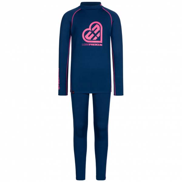 FREEGUN Strance Enfants Sous-vêtements thermo-fonctionnels Combinaison 2 pièces