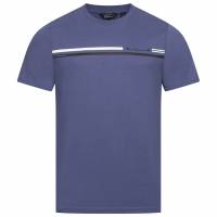 BEN SHERMAN Seasonal Stripe Uomo T-shirt 1012607N-RIVIERABLUE