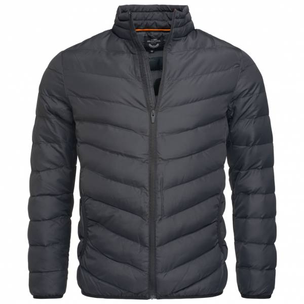 BRAVE SOUL Herren Gussta Steppjacke MJK-GUSSTAPKB BLACK