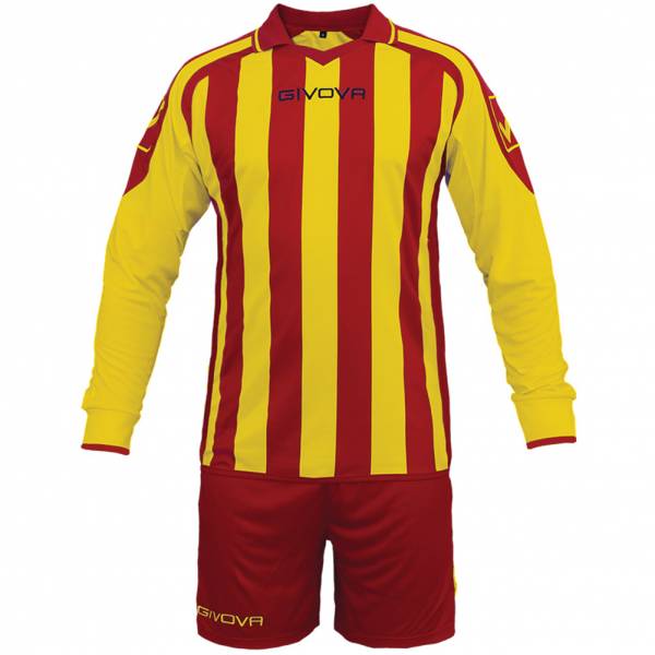 Givova Kit Rumor Fußball Set Langarm Trikot + Short KITC25-1207