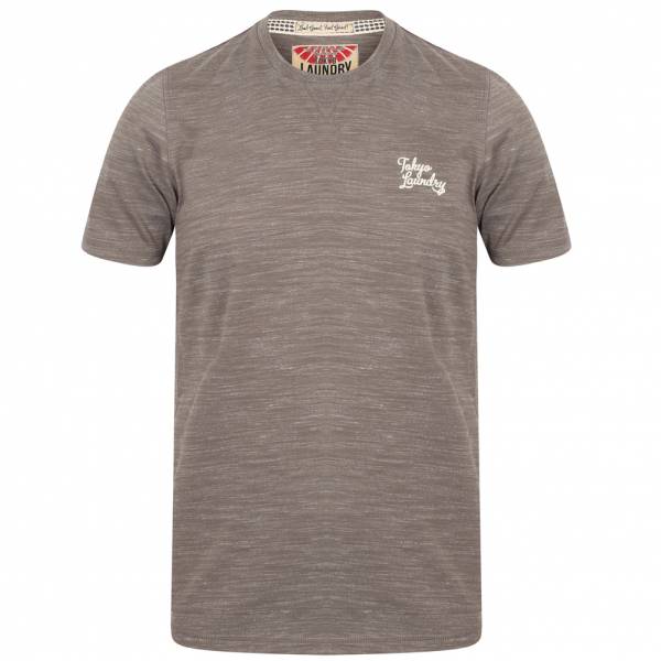 Tokyo Laundry Sun Lake Crew Neck Herren T-Shirt 1C11006 Antique Gunmetal