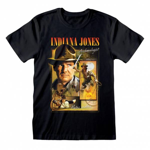 Indiana Jones Homage Hommes T-shirt IND06127TSB