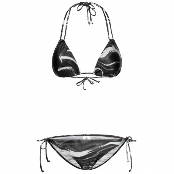 adidas Glam On Shiny Triangle Maillot de bain deux pièces GE3217