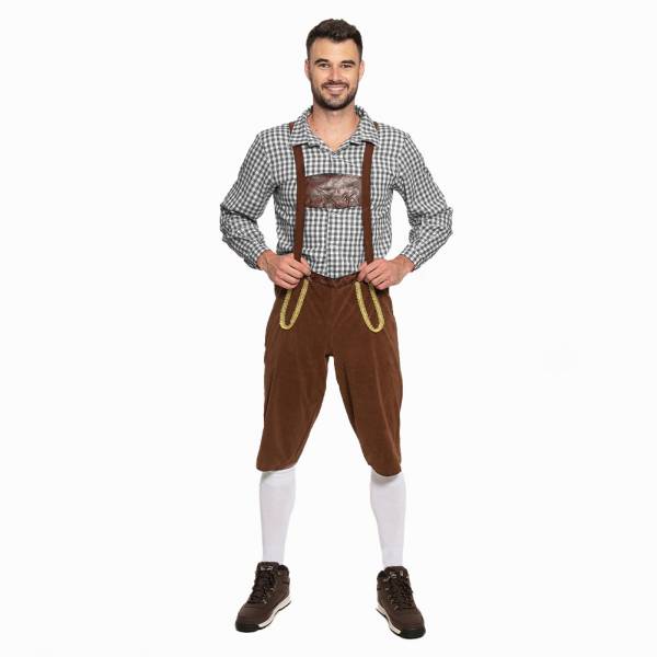 Ensemble de costumes traditionnels Hommes Costume Oktoberfest MIESEPETER® noir