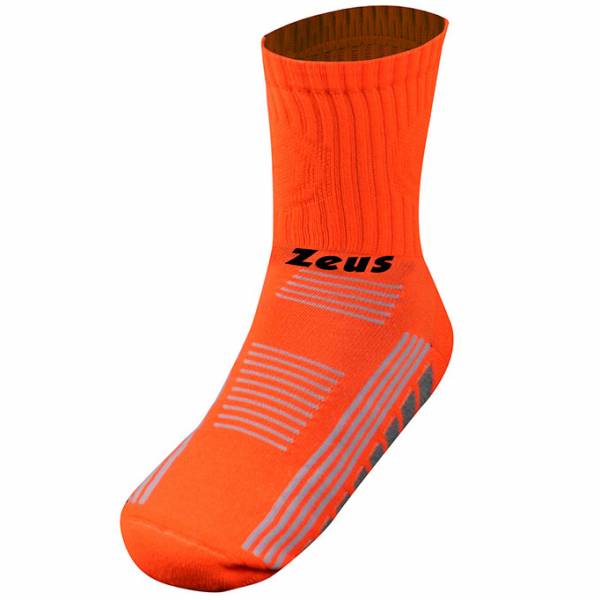 Zeus Tecnika Bassa Sports Socks neon orange