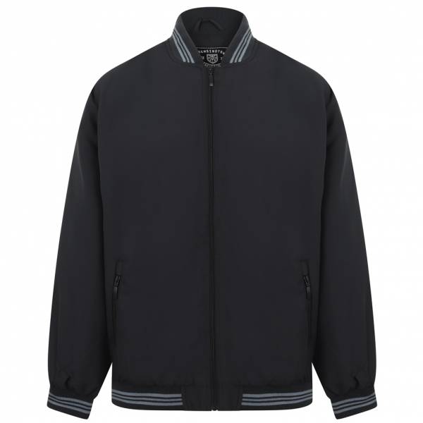 Kensington Frewin Herren Bomber Jacke 1J12842 Navy