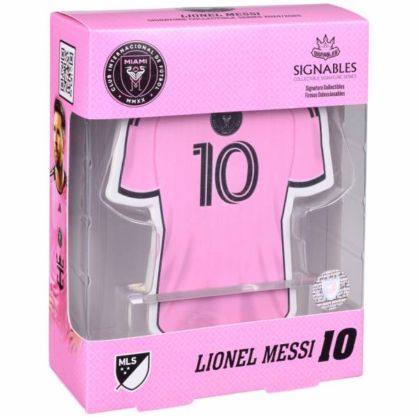 Inter Miami Lionel Messi #10 Pallone da calcio Oggetto da collezione 14 cm 850056417518