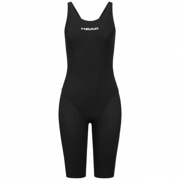 HEAD Liquidfire Power Open Back Knee Suit Femmes Maillot de bain une pièce 452102-BKBK