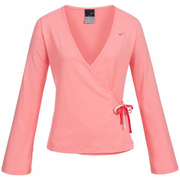 Nike Damen Yoga Shirt Fitness Oberteil Cover Up Top 119460-810