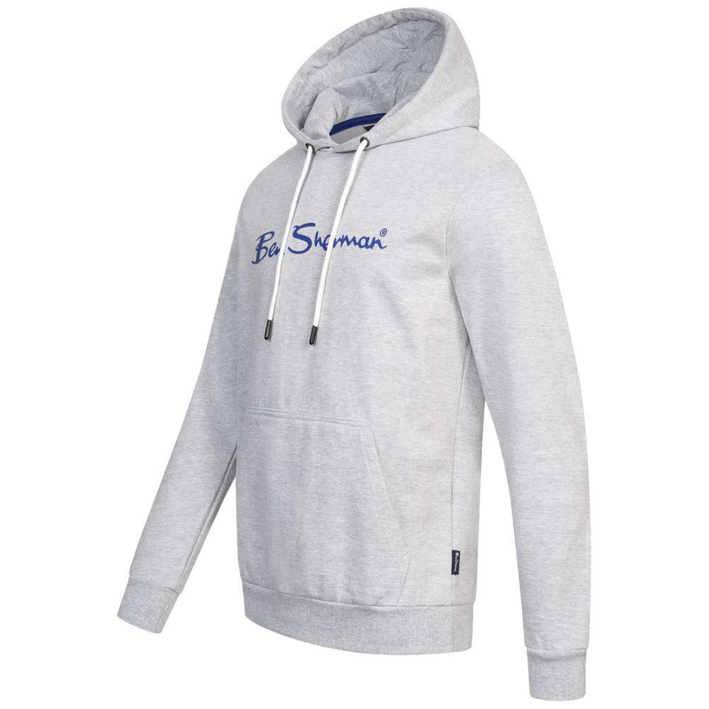 BEN SHERMAN Casual Herren Hoodie 0067810G-GREY MARL SportSpar