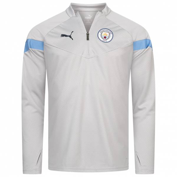 Manchester City F.C. PUMA Hombre 1/4-Zip Sudadera de entrenamiento 767753-14