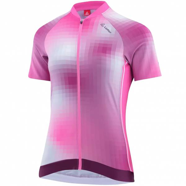 Löffler RF Hotbond® Full Zip Mujer Maillot de ciclismo 25714—Ibis rosa