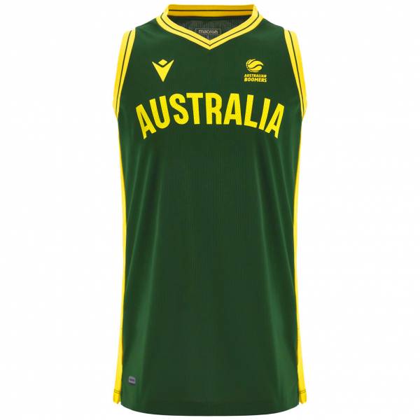 Australia Balón de baloncesto macron Hombre Camiseta de primera equipación 58560593
