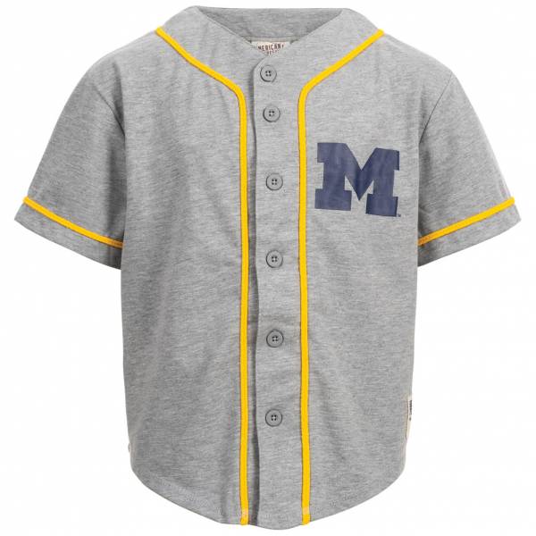 Michigan American Freshman college style kinderen basebal overhemd ajd00392