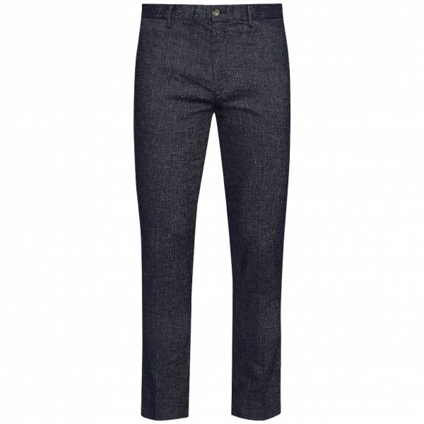 Hackett London Chambray Herren Leinen Chino Hose HM211727-595