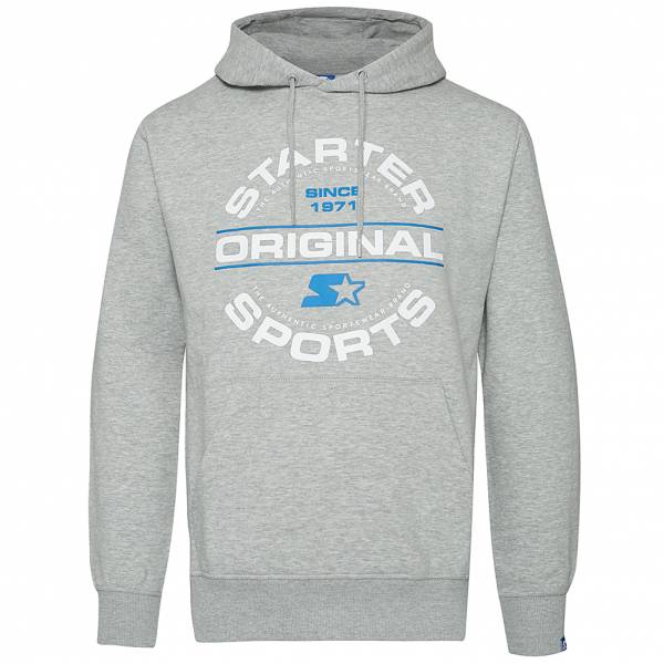 STARTER Samford Heren Hoody CTK00792-GREYMARL