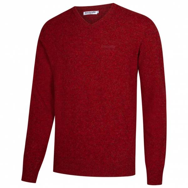 Lambretta Lambswool Sweater Herren Lammwolle Sweatshirt RWIK0045-CLARET