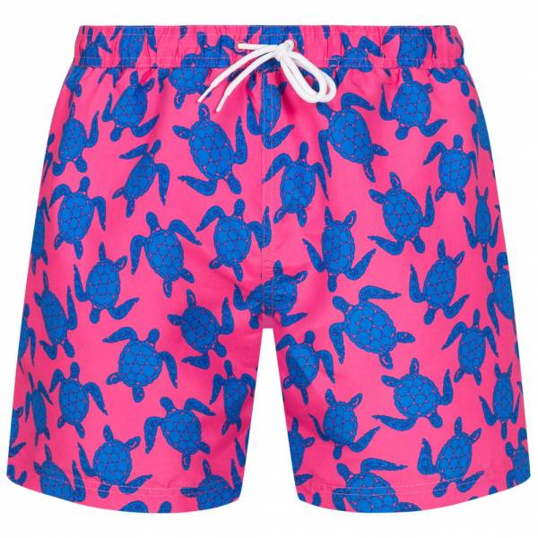 HENLEYS Filippo Turtle Herren Badeshorts HTG00839 Pink Glow