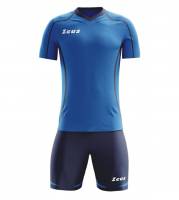 Zeus Kit Fauno Voetbaltenue 2-delig blu/royal blue