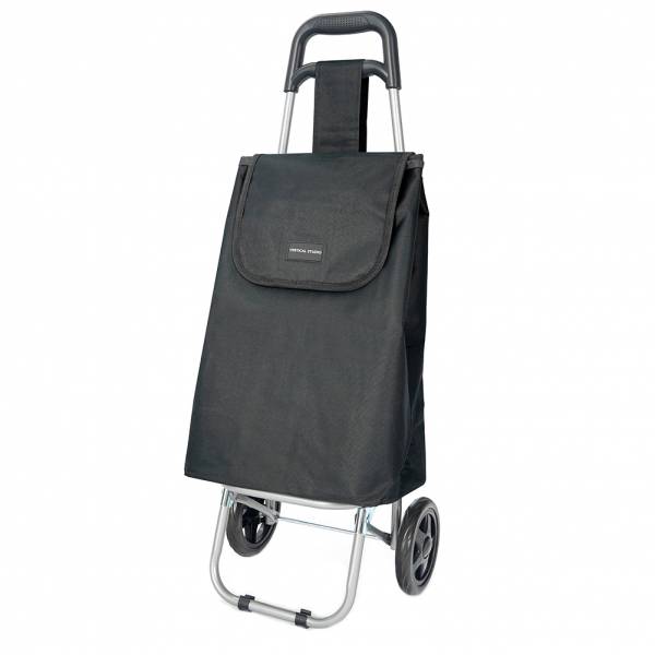 VERTICAL STUDIO carrito de compra plegable 35 L negro
