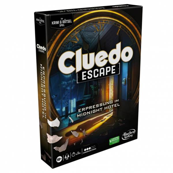Chantage Cluedo dans le jeu Midnight Hotel Hasbro F64171