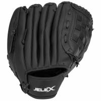 JELEX Safe Catch Baseball Handschuh links für Rechtshänder schwarz