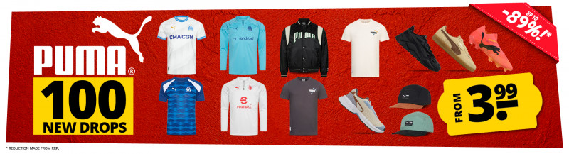 PUMA   from 3,99 €