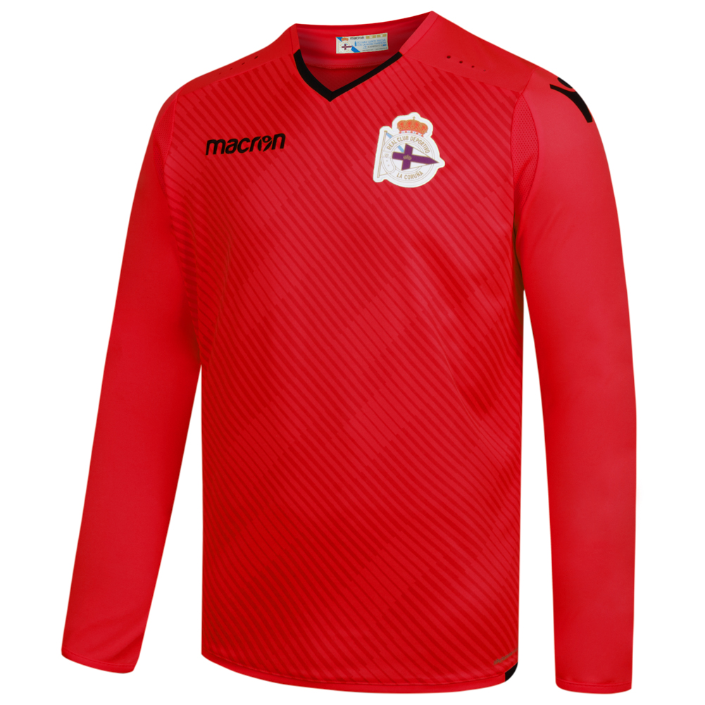 Deportivo La Coruna macron Men Goalkeeper Home Jersey ...
