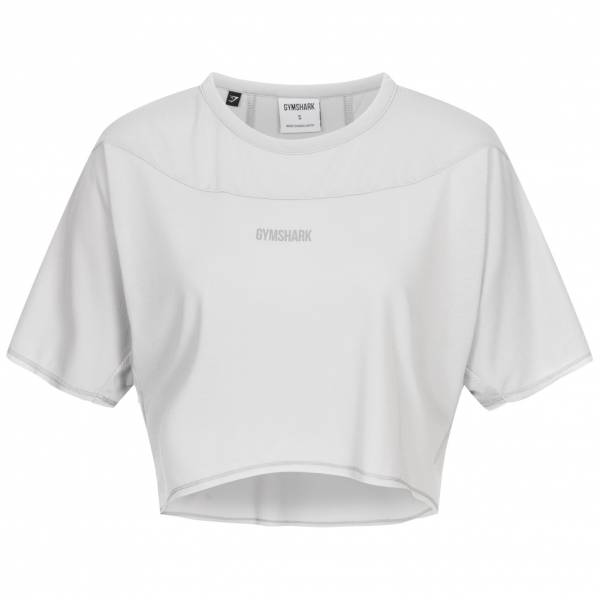 Gymshark Chalk Damen Crop Top GLCT4452-GL