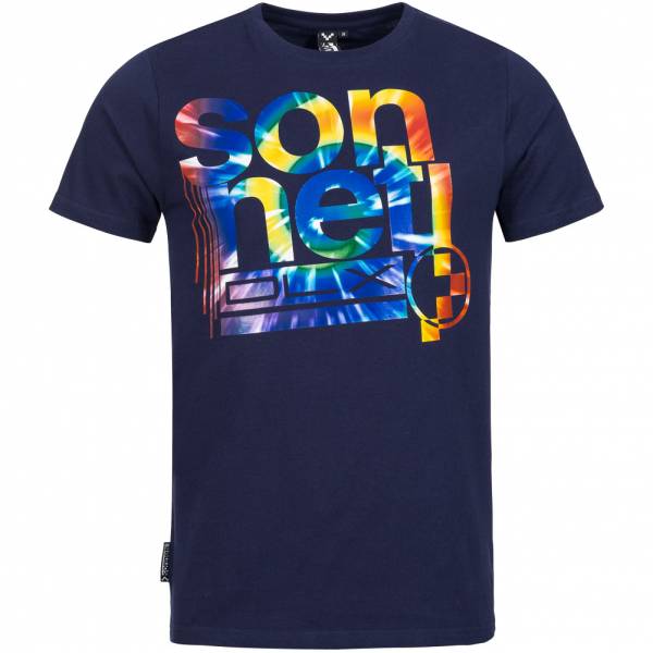Sonneti Hombre Camiseta Molécula Marino
