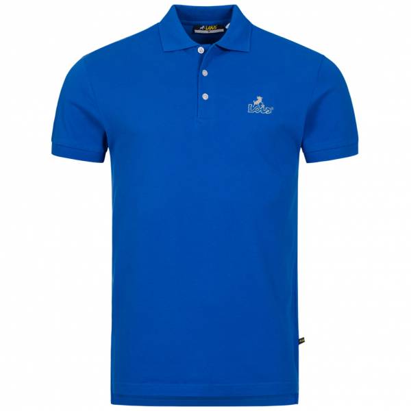 Lois Jeans Herren Polo-Shirt 4E-LPSM-Blue