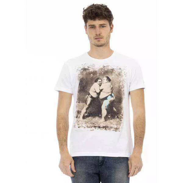 TRUSSARDI Action Men Sumo T-shirt White 2AT07002