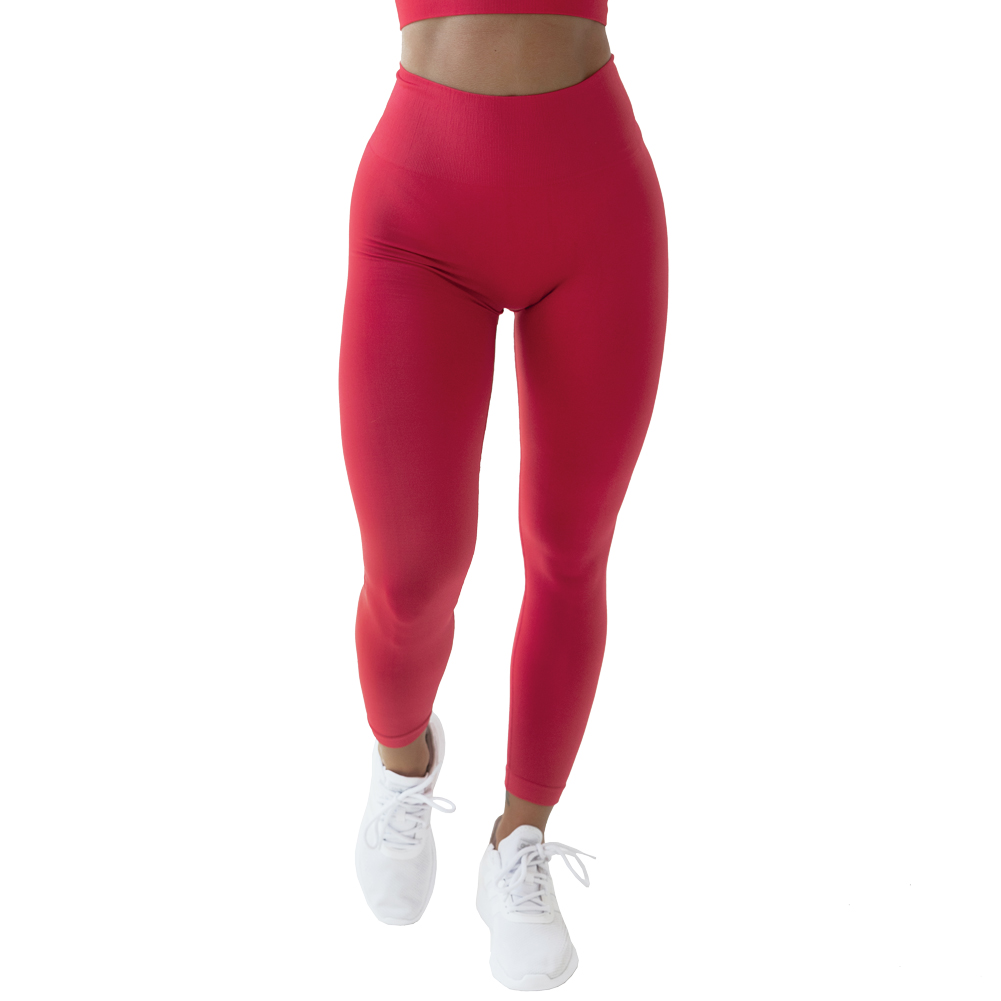 JELEX Chiara Mujer Leggins de deporte rojo