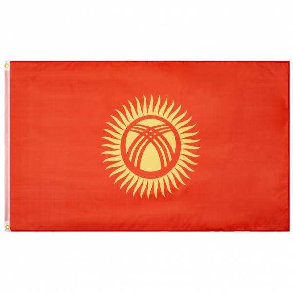 Kyrgyzstan / Kyrgyz Republic Flag MUWO &quot;Nations Together&quot; 90x150cm