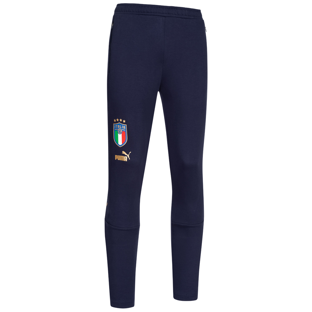 Italia FIGC PUMA Casuals Hombre Pantalones de chándal 767111-13