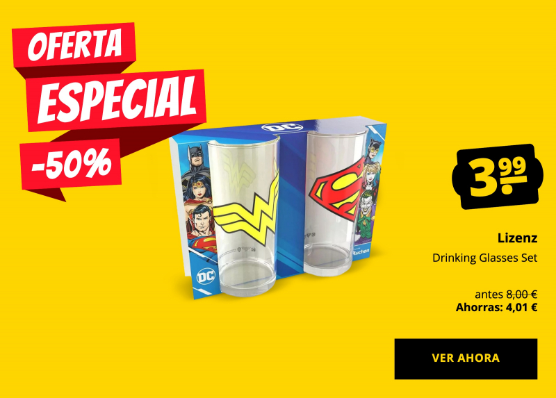 Lizenz Drinking Glasses Set solo 3,99 €