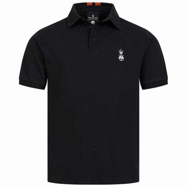 Maserati x North Sails Hombre Polo negro 4530210000999500