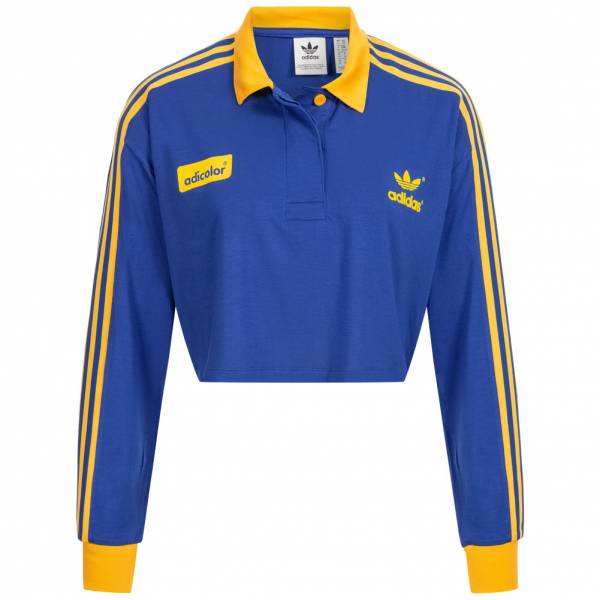 adidas Originals Adicolor 70s 3 Stripes Women Long-sleeved Polo Shirt GD2301