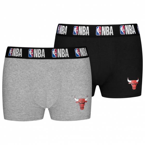 Chicago Bulls NBA Herren 2er Pack Boxershorts 8003712-BUL